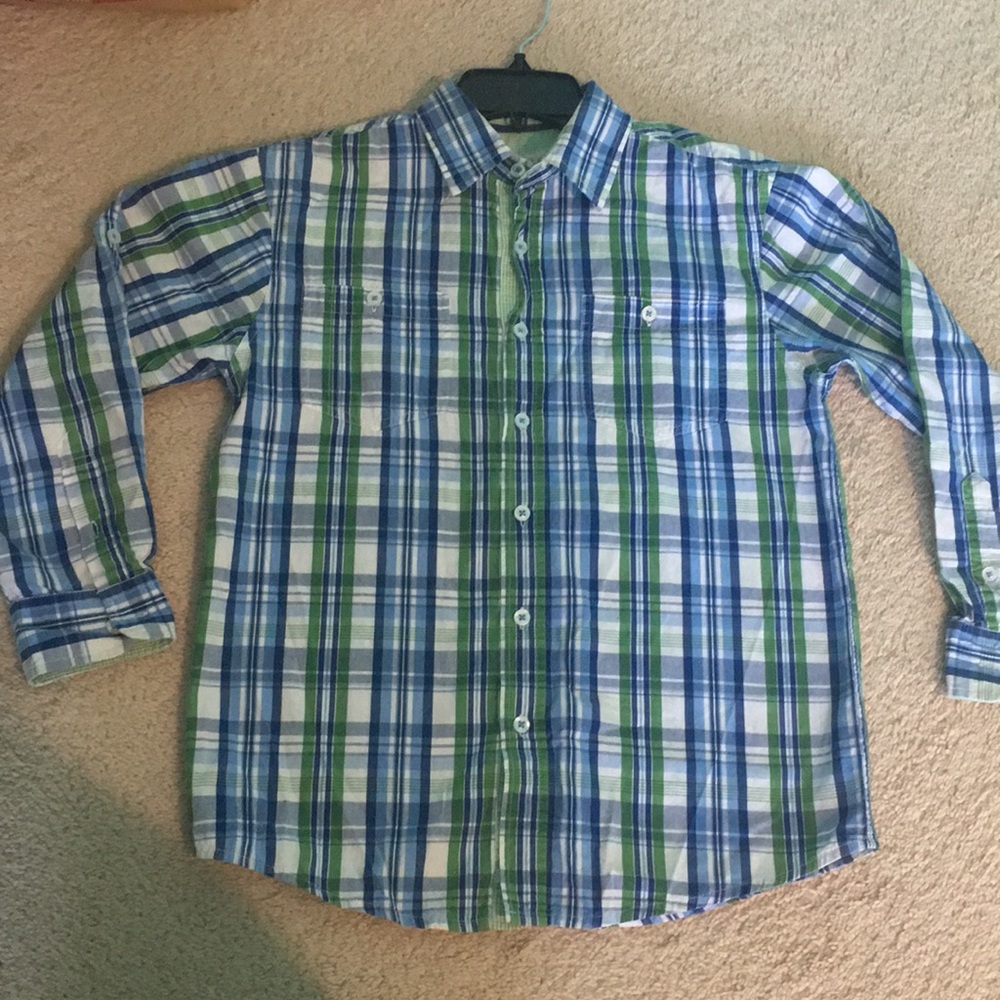 Long sleeve button down dress shirt